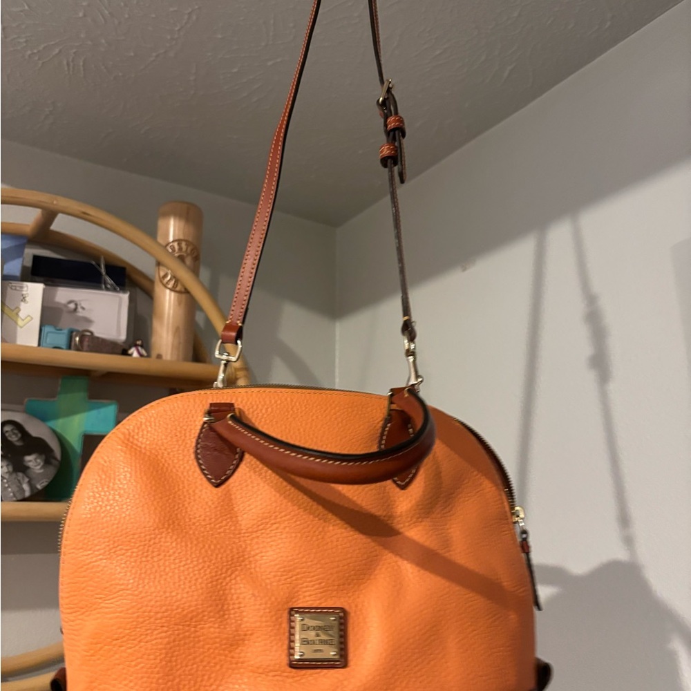 Dooney & Bourke Orange Shoulder Bag